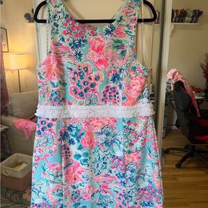 XL Gypsea Serene Blue Arden Shift VGUC